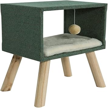 Amazon Com Zzx Cat House Stable Cat Condo With Scratch Proof