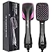 Guckmall Hot Air Brush, One Step Hair Dryer & Styler Hair Air Brush Negative Ion Hair Straightener for All Hair Type