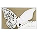 TALKING TABLES SOMETHING IN THE AIR IVORY 10-Pack Ivory Butterfly Place Cards