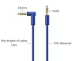 Replacement Audio Cable Cord Wire with in line