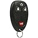 Car Key Fob Keyless Entry Remote fits Chevy, Cadillac, GMC, Buick, Saturn, Suzuki (OUC60270, OUC60221), Bulk Lot of 10