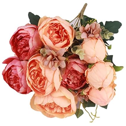 Amazoncom Hight Quality Silk Flower European 1 Bouquet