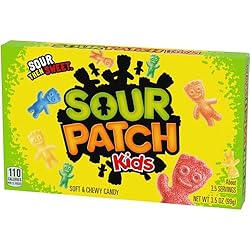 SOUR PATCH KIDS Original Soft & Chewy Candy, 3.5 oz
