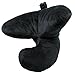 J-Pillow Travel Pillow - British Invention of The Year, 2020 Version with Increased 3D Support - Stops Your Head from Falling Forward. (Black)