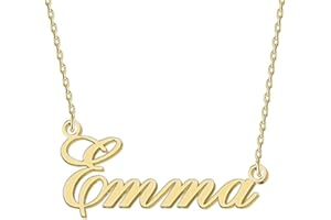 Custom Name Necklace Personalized Silver Gold Customized Women Name Jewelry Stainless Steel