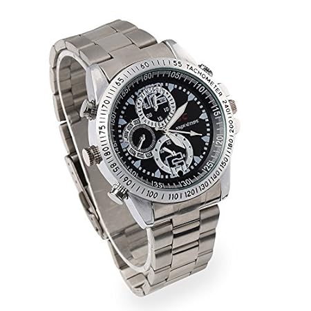 VERY100 HD Armbanduhr mit integrierter Kamera, 8 GB Speicher , 1280 x 720 Pixel Video, Bewegungsmelder, Spycam Uhr