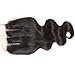 VRHOT 10 inch 3 Part Lace Closure Body Wave 4x4 Brazilian Virgin Human Hair 100% Unprocessed Three Part Lace Closure Natural Color 10'' for Black Women