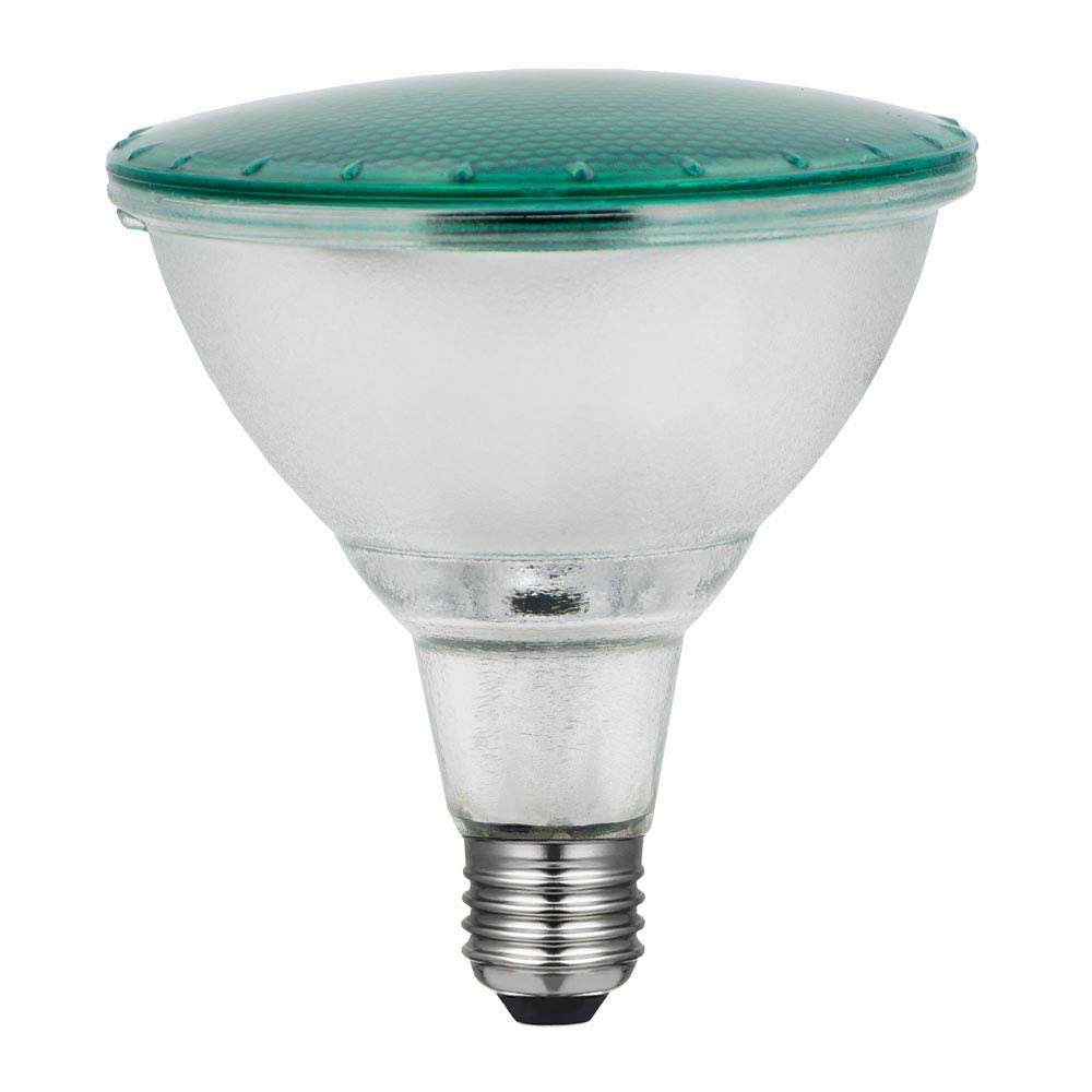 LAES - LED PAR E27 Bulb, 15 W, Green, 122 x 135 mm