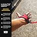 EzyDog HANDY 48 Bungee Dog Leash - The Best Hands-Free Running Leash Training Lead with Superior Control and Reflective Stitching - ZERO SHOCK Shock-Absorbing Technology (Adjustable 36” - 48”, Red)