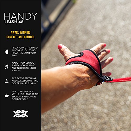 EzyDog Handy 48 Bungee Dog Leash The Best HandsFree Running Leash