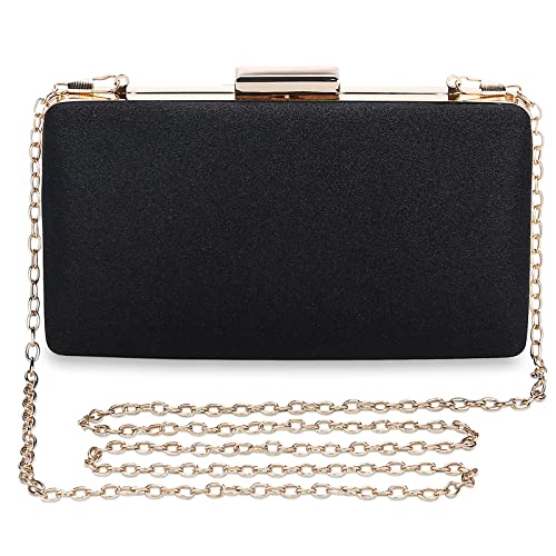 New High-end Glitter Women Evening Clutch Bag Metal Round Handle Handbag Chain Shoulder Crossbody Bag Wedding Party Luxury Purse