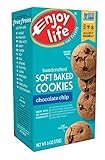 Enjoy Life Soft Baked Cookies, Soy free, Nut free, Gluten free, Dairy free, Non GMO, Vegan, Chocolate Chip, 1 Box
