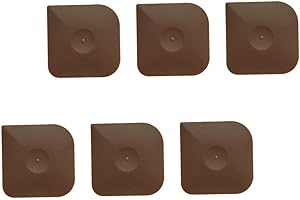 TEHAUX 6pcs Plastic Grill Pan Scrapers Set Multifunctional Pot Scrapers Kitchen Cleaning Tools for Cookware