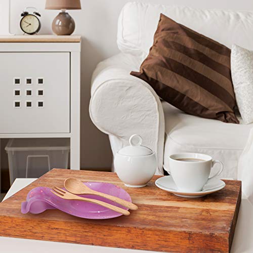 IUAQDP Spoon Holder Resin Mold Large Rolling Tray Silicone Mold for Stove Top Rest Home