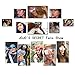JOJO'S SECRET Oversized Square Sunglasses Metal Frame Flat Top Sunglasses JS009 (Gold/Transparent Red+Gold/Pink, 2.48)