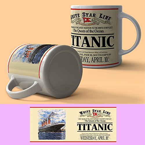 The Original Metal Sign Company Titanic Mug