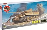 Airfix A01308 1:76 Scale Tiger I Tank Military Vehicles Classic Kit Series 1