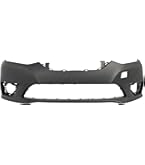 Nissan Altima Front Bumper FitParts Compatible With Front Bumper Cover Fascia 2013-2015 Nissan Sentra S SL S SV Sense Sedan 13-15. New Primed Without Sensor Holes, With Fog Light Holes. NI1000289 620223SH0J