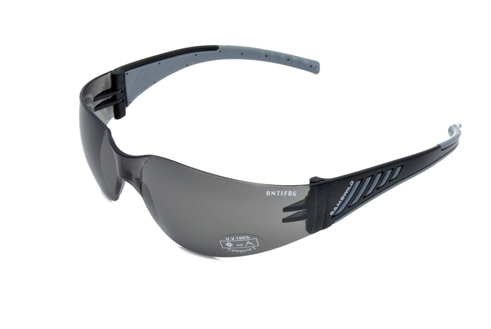 Gamswild Sunglasses WS7122 Sports Glasses Ski Goggles Cycling Glasses Brand Glasses Anti-fog - Grey -