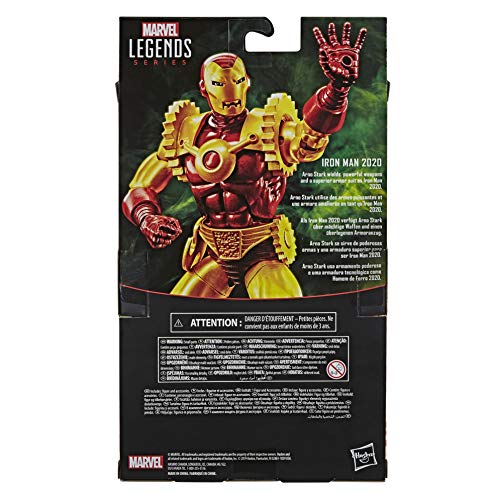 Hasbro Marvel Legends Series 15 cm große Iron Man 2020 Action-Figur, enthält 8 Accessoires, ab 4 Jahren – Bild 6