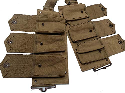 World War Replica WWII - US- WWII BAR Magazine Belt- Browning Automatic Rifle
