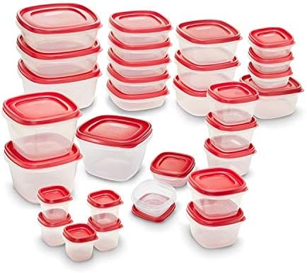 Rubbermaid Easy Find Lids Meal Prep Food Storage Containers