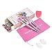 14PCS Makeup Brushes Set, MYSWEETY 10Pcs Unicorn Makeup Brushes Foundation Eyeshadow Brushes + 2pcs Silicone Makeup Sponge + 1pc Makeup Brush Egg + 1pc Makeup Brush Bag
