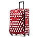 American Tourister Disney Softside Luggage with Spinner Wheels, Minnie Mouse Polka Dot, Checked-Large 28-Inch