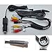 Headrest DVD Player Cigarette Lighter Power Supply CABE +AV Cable- Small END…