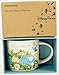 Disney's Magic Kingdom V2 2017 Version You Are Here Starbucks Mug