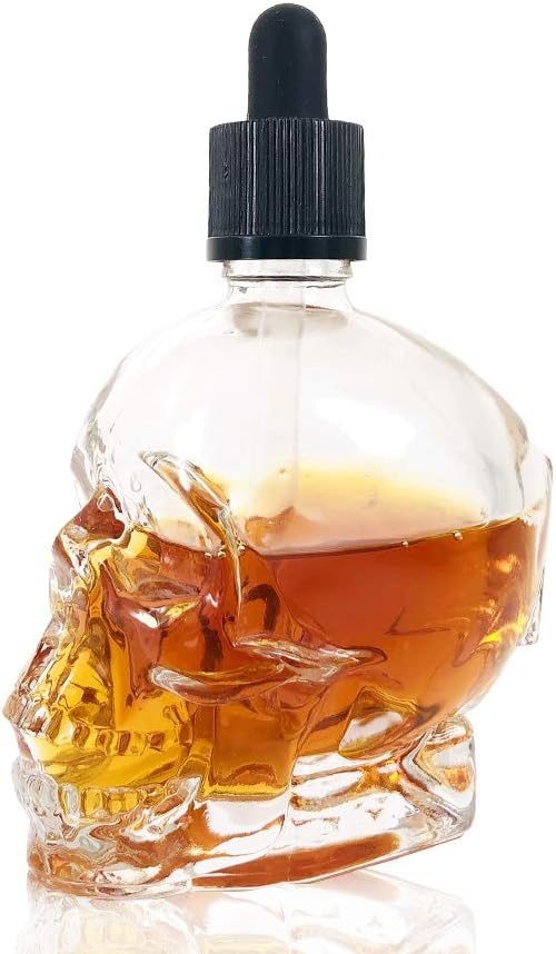 Skull Bitters Bottle for Cocktail 2OZ
