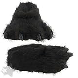 Wishpets Medium Bear Paw Slippers