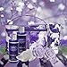 Gifts for Adults, Bath and Body Gift Set For Women – Lavender & Jasmine Home Spa Set With Double Sized Bath Bombs, Body Lotions, Bath Soap, Bubble Bath, Reusable Travel Cosmetics Bag & More