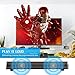 VegasDoggy Sound Bar TV Soundbar Wired and Wireless Bluetooth Home Theater TV Speaker, Surround Sound Bar for TV, PC, Cellphone