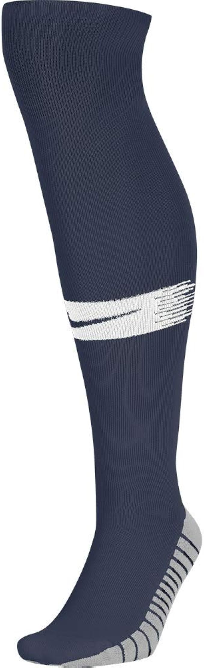 Amazon.com: Nike Matchfit Knee High Dri-Fit Soccer Socks Navy/Grey Medium: Clothing