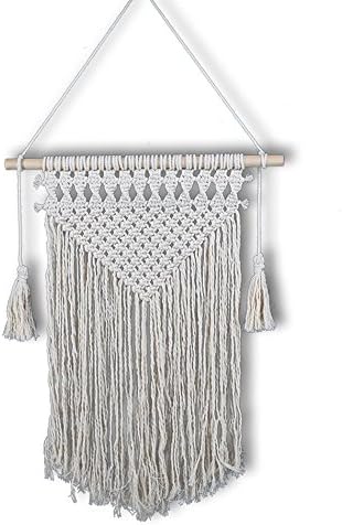 Little rock Bohemian Tapestry Handmade Woven Tassels Wall Art Hanging Tapestries Decor