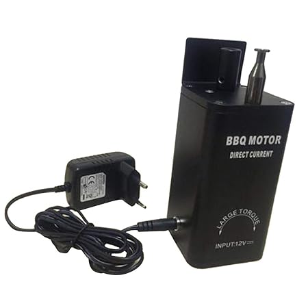 Fenteer DC 12V Drehspieß Grillmotor Campingartikel Batterie Grillmotor Motorgrill Werkzeug Zubehör