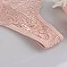 titivate women Sexy Thong Panty Bow Lace Underwear Pack Of 5 (XL)