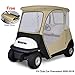 RVMasking 800D Fairway 4-Sided 2-Person Golf Cart Enclosure Custom Fit Club Car Precedent 2000-2019, Seat Cover Include