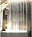Eforgift Waterproof Mildew-Free Shower Curtain for Bath, 72Wx72L, 3D Cube