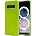GOOSPERY Pearl Jelly for Samsung Galaxy Note 8 Case (2017) Slim Thin Rubber Case (Lime)