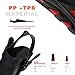 CAPAS Snorkel Fins, Swim Fins Travel Size Short Adjustable for Snorkeling Diving Adult Men Women Kids Open Heel Swimming Flippers