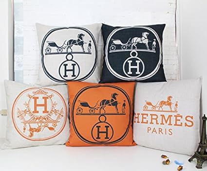 Fanbase Support Hermes Stylish Print Pillow Cover Cushion Cover