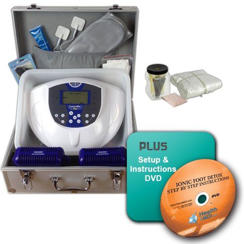 IonizeME PRO Ionic Detox Foot Bath System with Accessories