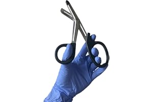 Shears; EMT 19cm Black Handle, LEFT HANDED