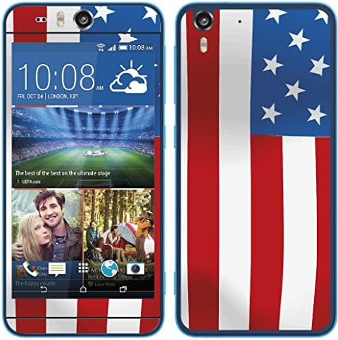 Royal RS, 125883 Sticker Stickers FOR HTC Desire Eye with American Flag Motif