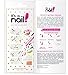 Authentic Incoco Nail Polish 16double-ended Strips By It's a Nail - Strike Gold TOP Coat