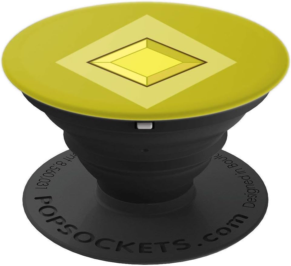My Yellow Diamond - Beautiful Universe Gem PopSockets PopGrip: Swappable Grip for Phones & Tablets