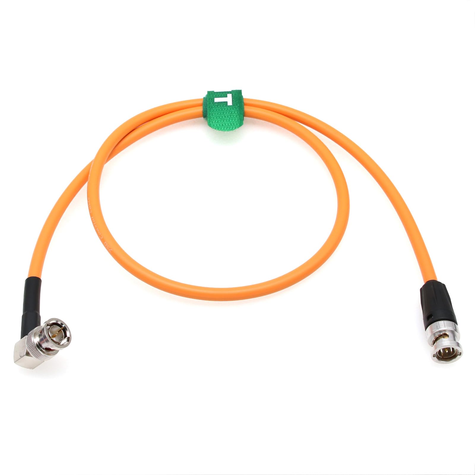 HangTon 12G SDI 4K 60P Video Cable BNC to BNC for Atomos Ninja V Shogun 7 Samurai Inferno Monior Sony FX9 Canon C400 ARRI RED Orange Color 30cm