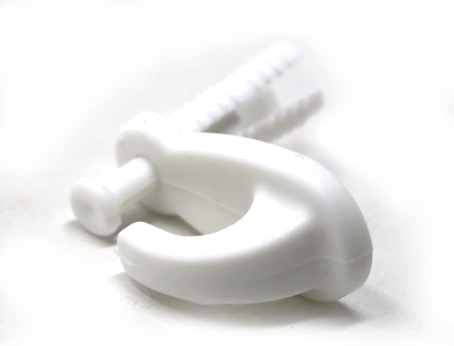 fiXte Knock in Hooks Hangers for Cavity Walls and Hollow Doors Plastic White (Pack of 12)